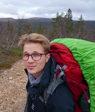 Juho Kukkonen tunturissa